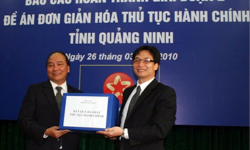 Tỉnh đầu tiên hoàn thành giai đoạn 2 cải cách thủ tục hành chính